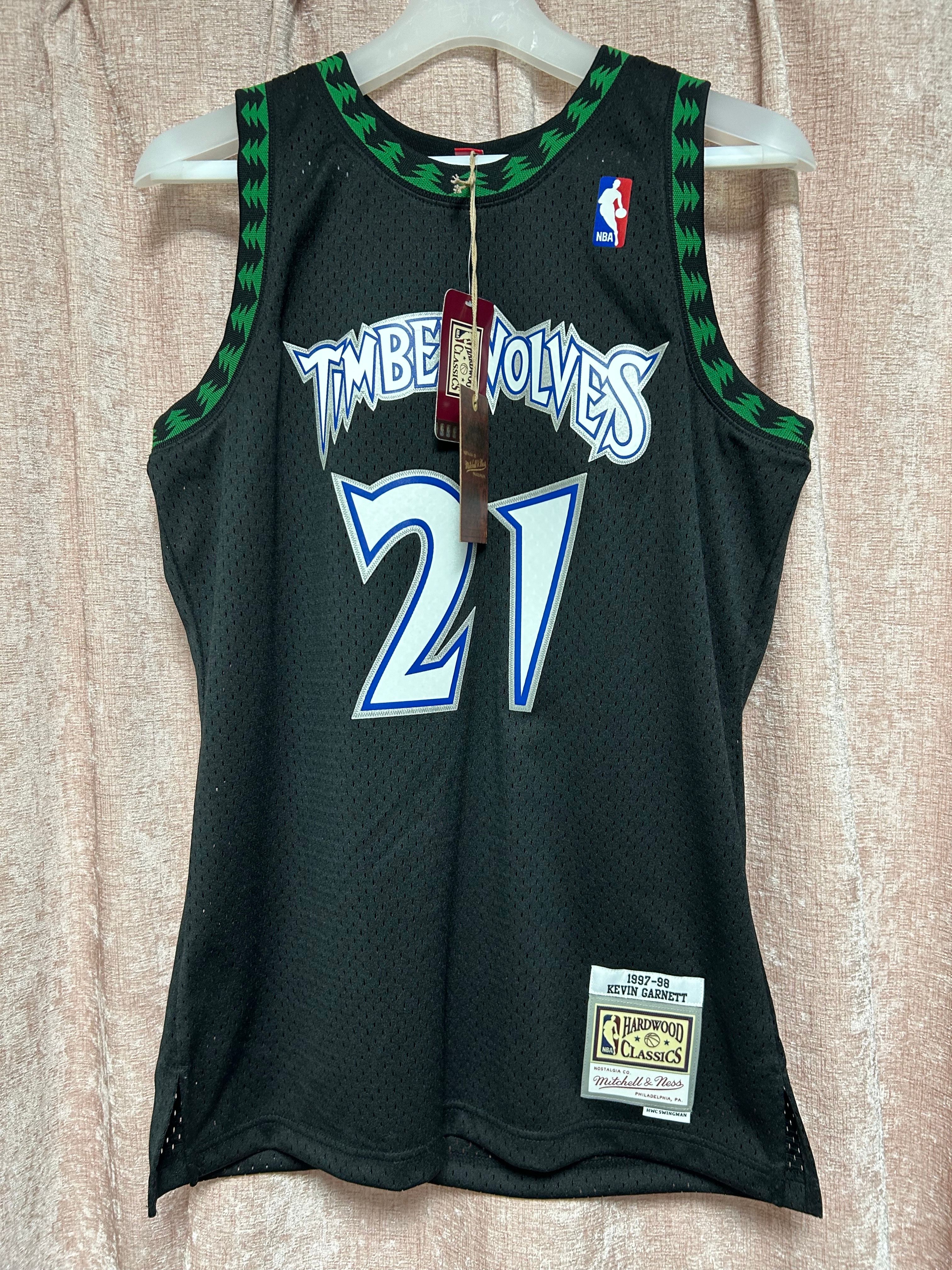 ミッチェルアンドネス NBA スイングマンジャージ ティンバーウルブズ