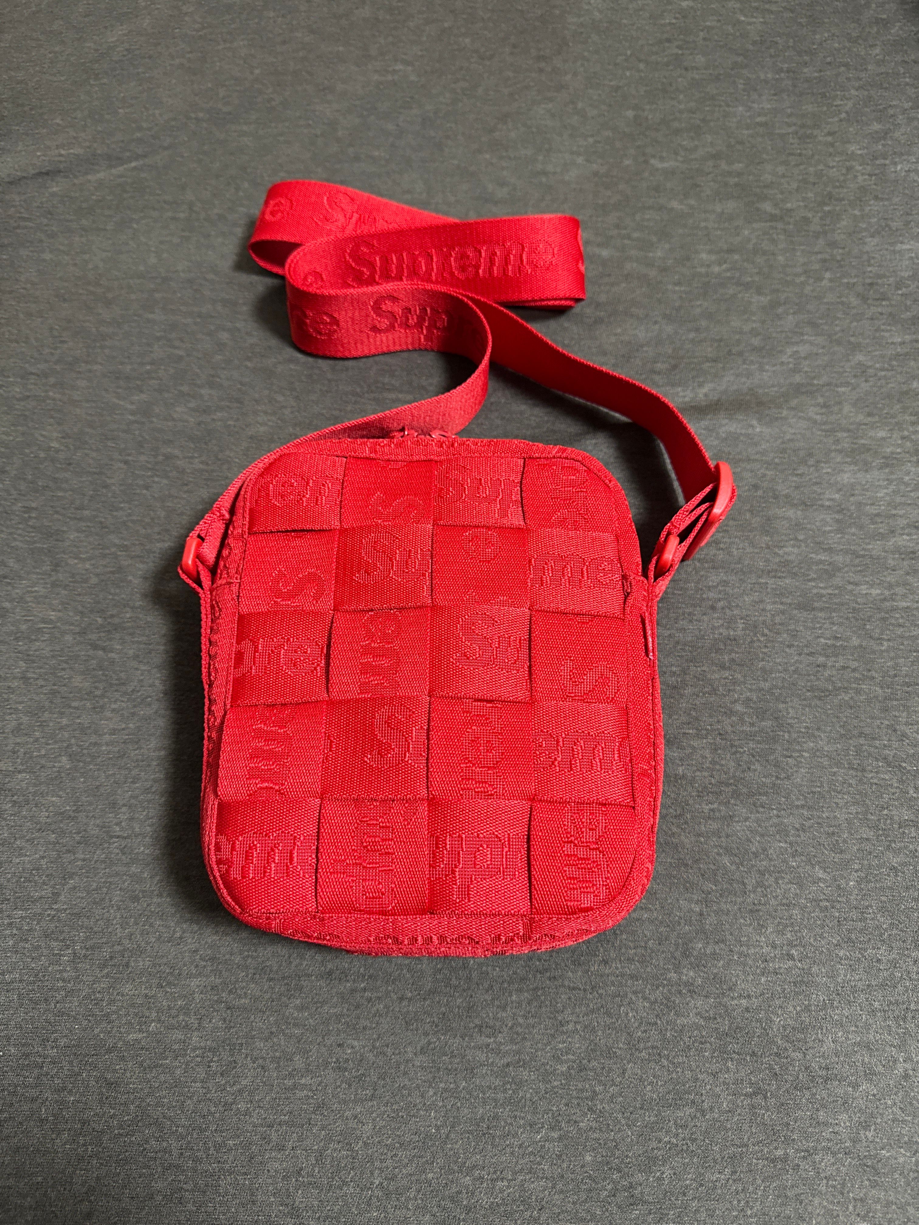 Supreme Woven Shoulder Bag 