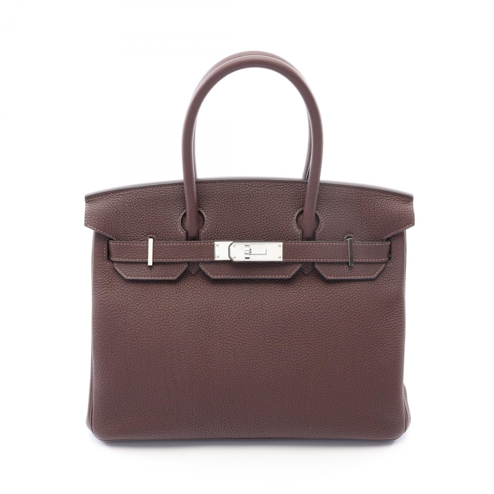 エルメス HERMES バーキン30 ショコラ ハンドバッグ バッグ トゴ トゴ D刻印(2019年製造) レディース ブラウン系 【中古】