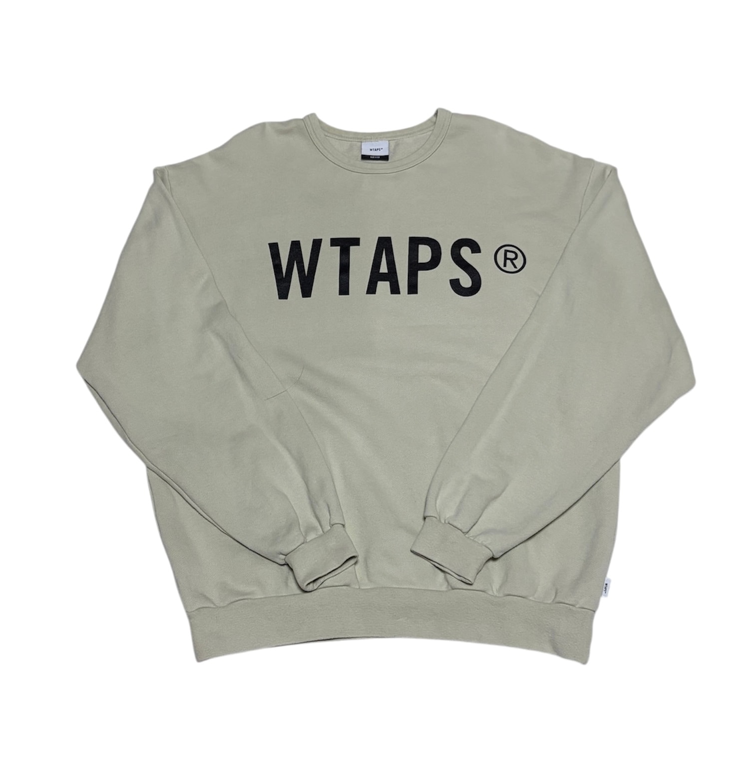 wtaps ダブルタップス バックプリント スウェットトレーナー