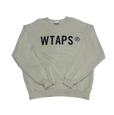 wtaps ダブルタップス バックプリント スウェットトレーナー