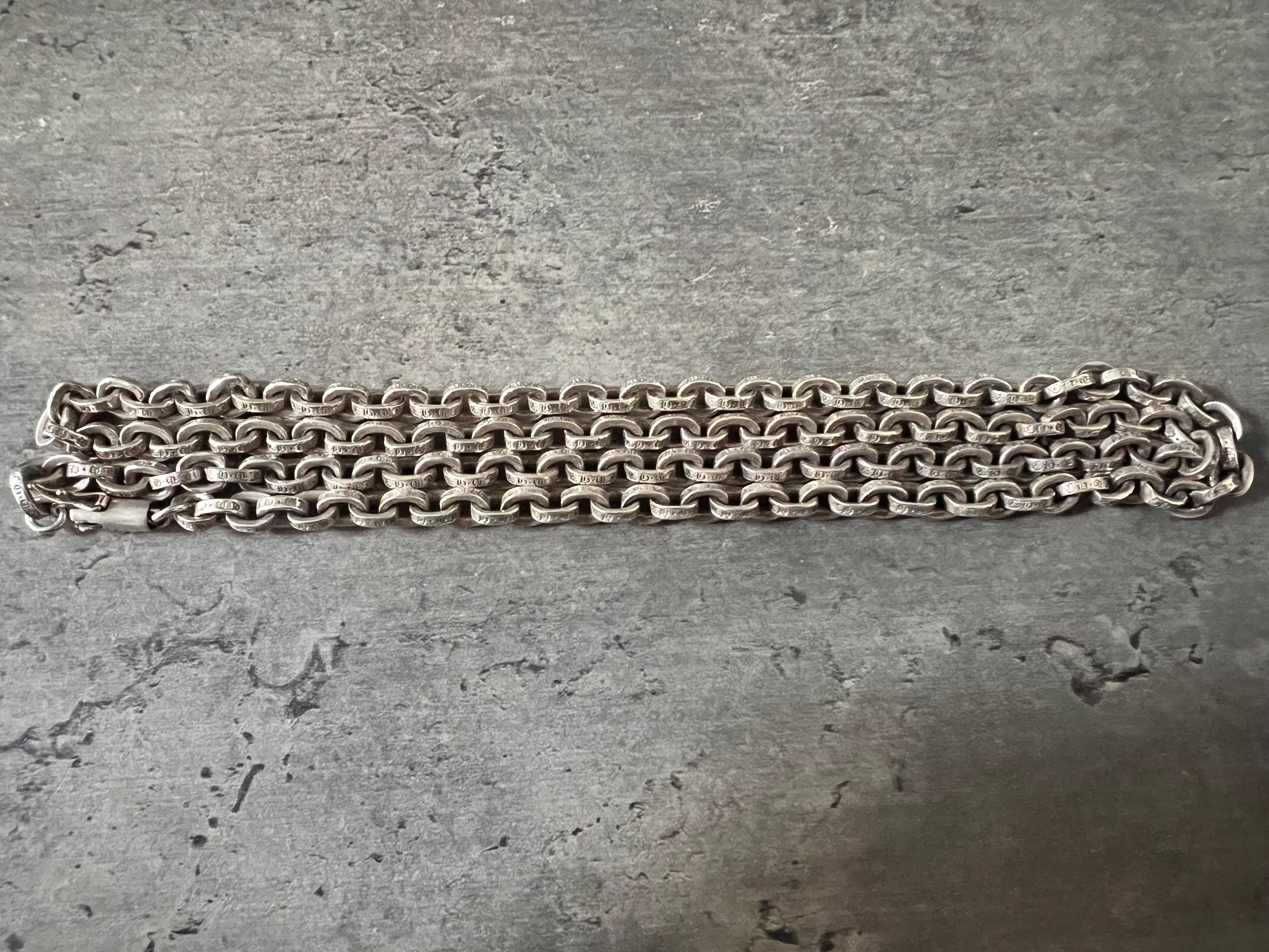 Chrome Hearts Paper Chain Necklace "Silver"