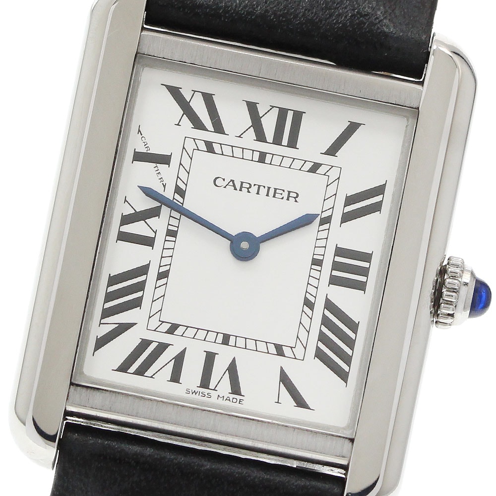 ☆良品 カルティエ タンクソロSM WSTA0030 レディース 【中古】