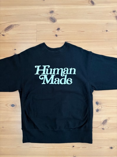 HUMAN MADE x Girls Don'T Cry Crew Neck Sweatshirt "Black" / VERDY