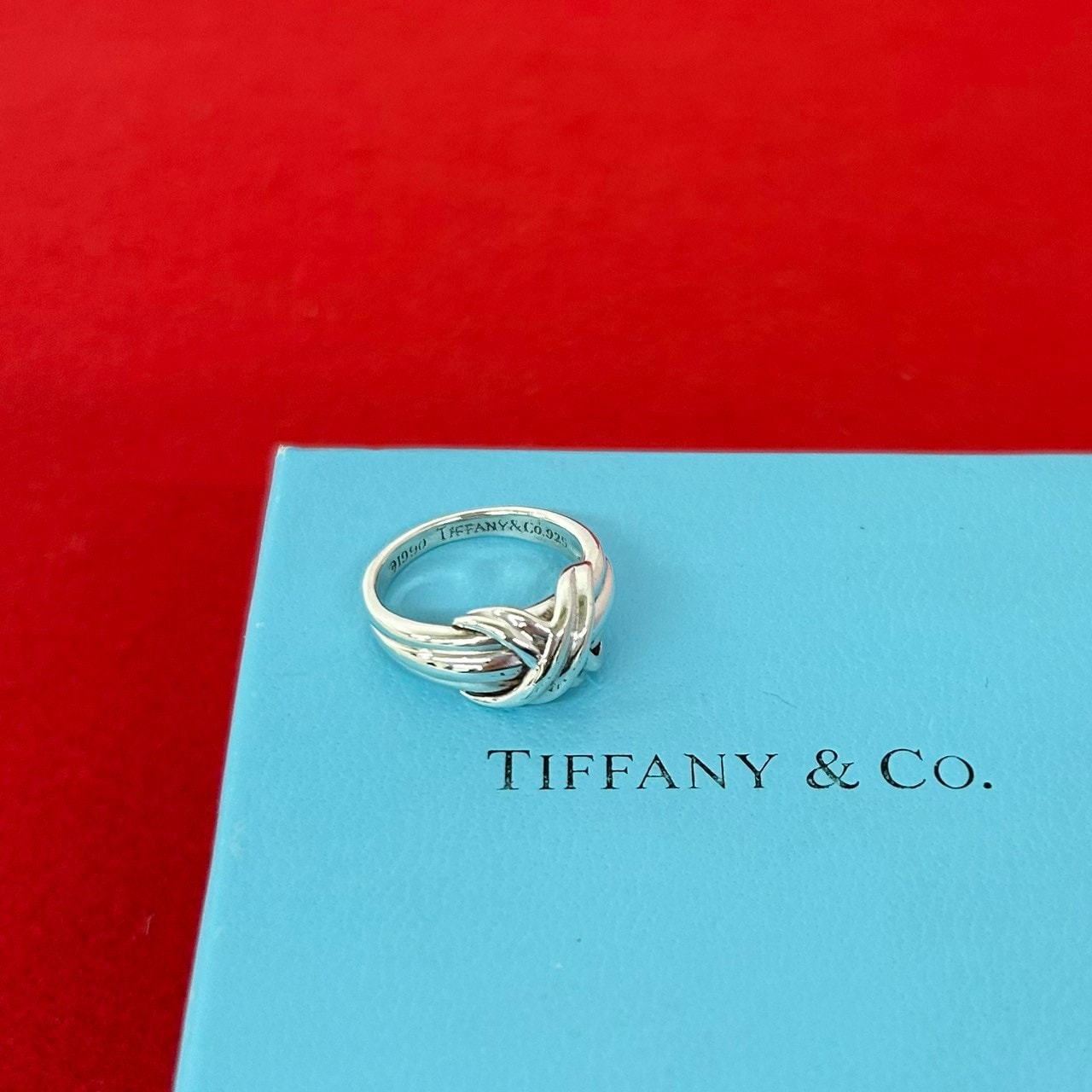 TIFFANY&Co. ティファニー シグネチャー リング シルバー925 リング・指輪 10号 シルバー
 66603