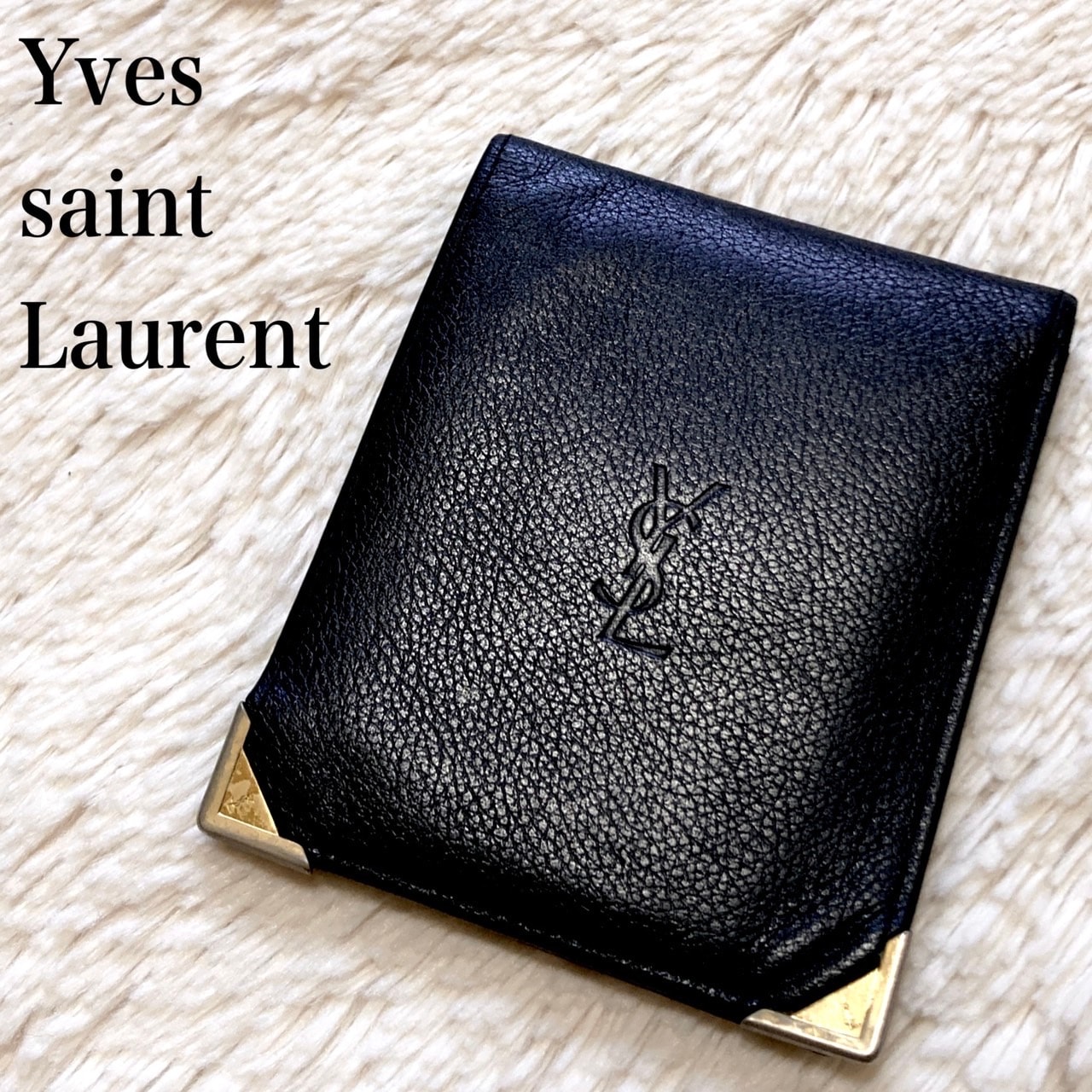 A (未使用に近い)】☆未使用級☆25年製 RFID内蔵 SAINTLAURENT サン