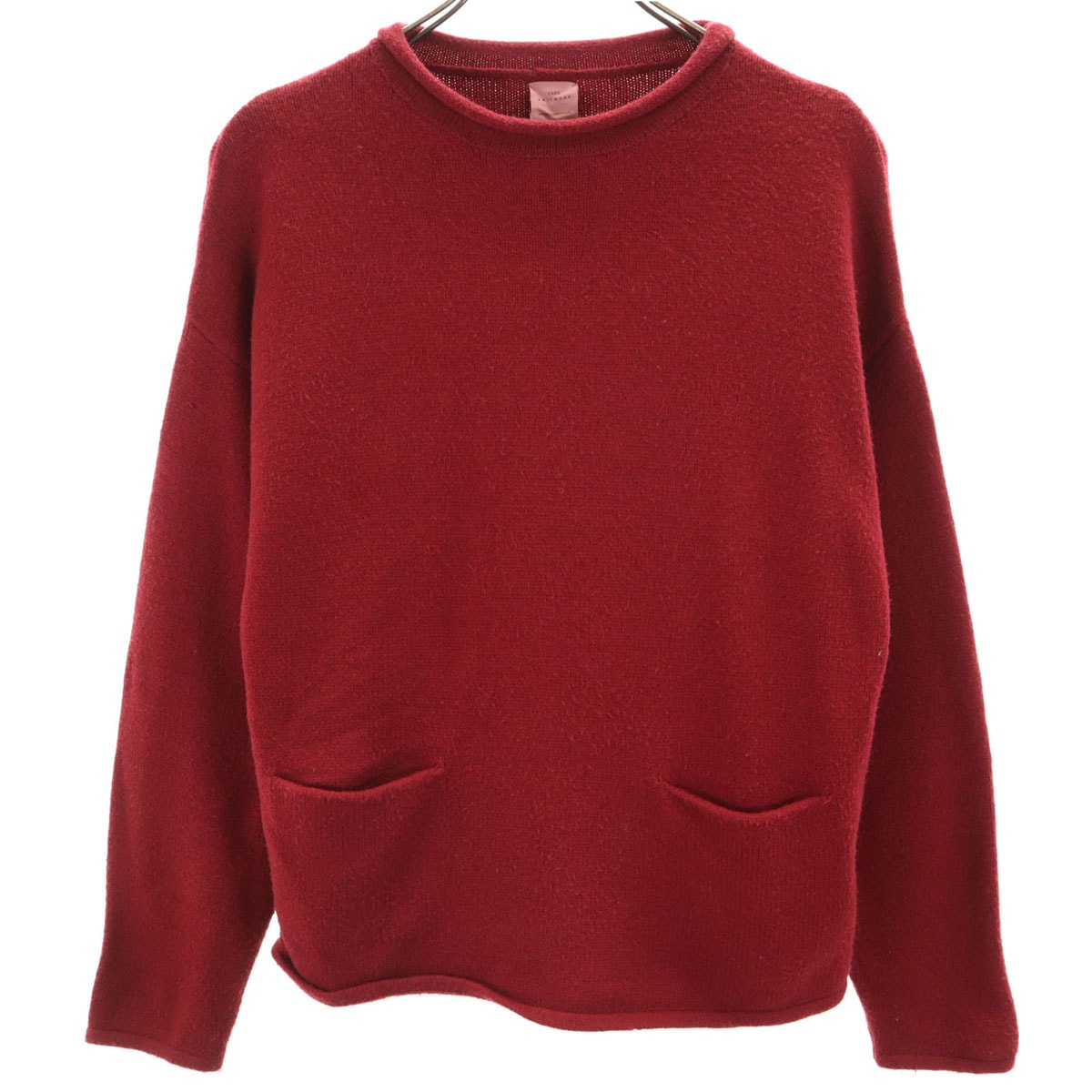 ZARA KNIT WEAR ザラニットウェア 長袖 セーター 13-14 レッド ニット