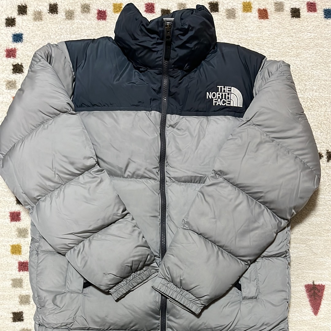 The North Face Nuptse Jacket 2022 "Vanadis Grey/Merde Grey"