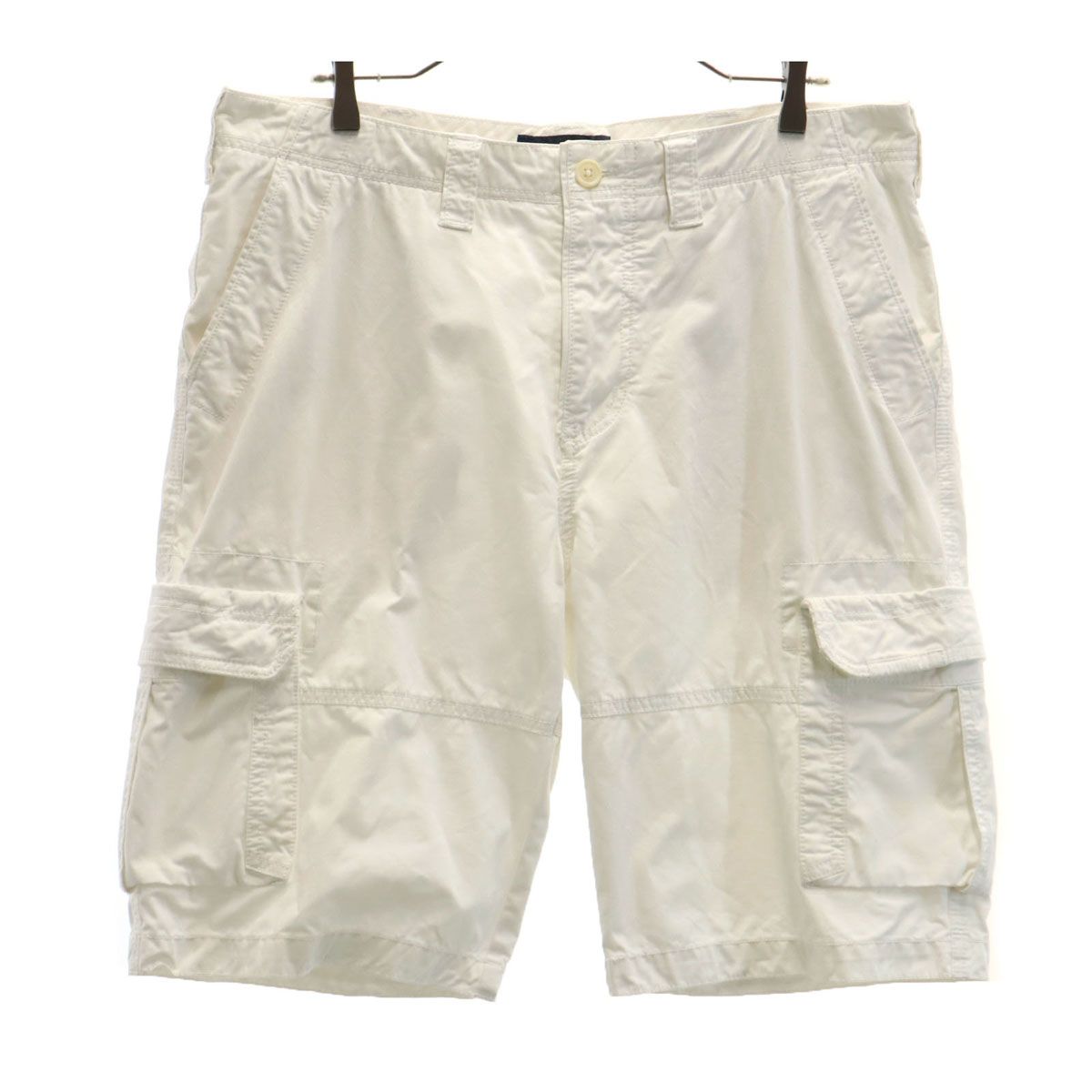 TOMMY HILFIGER トミーヒルフィガー カーゴ ハーフパンツ W34 ホワイト