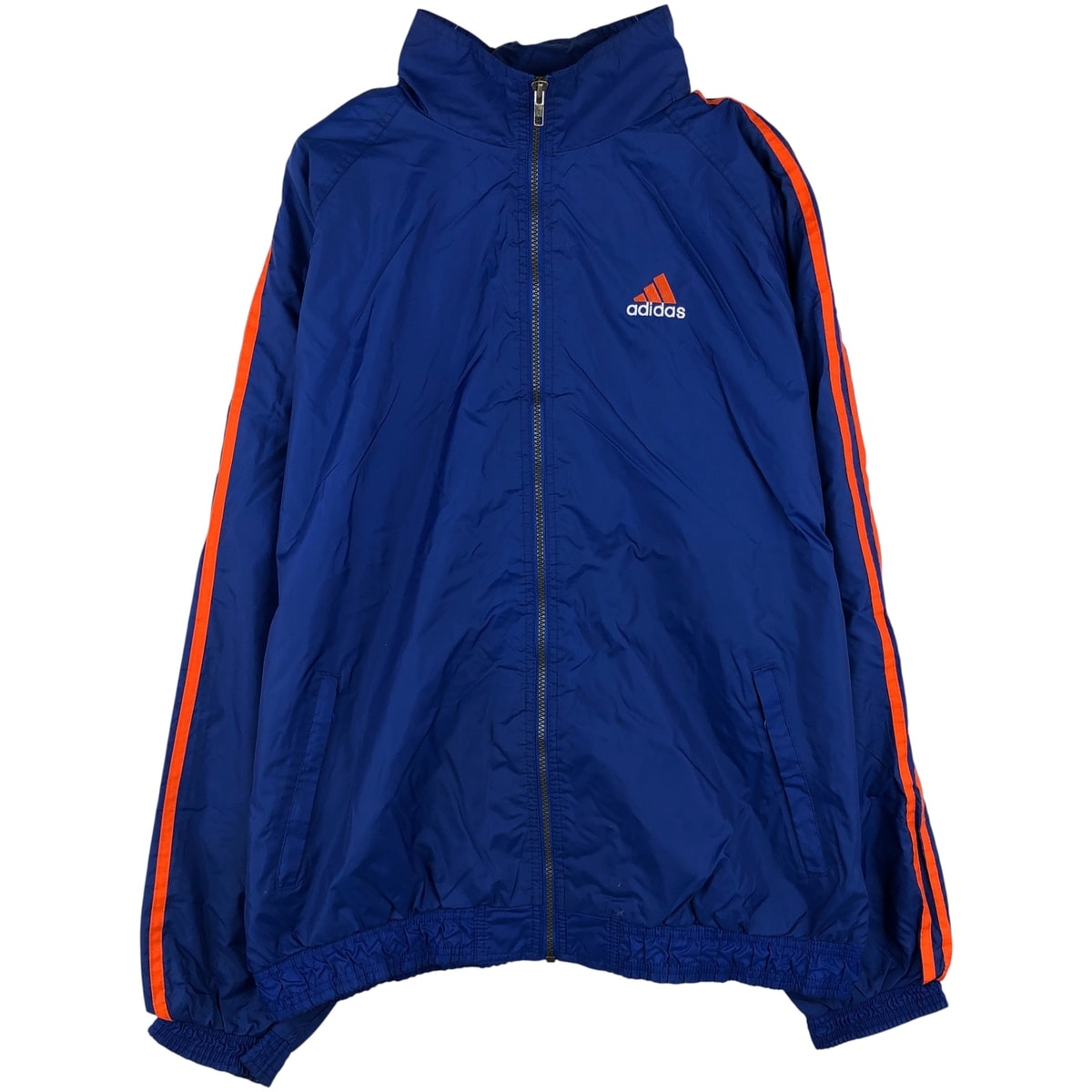 古着 90~00年代 アディダス adidas 3本ライン ナイロンジャケット メンズXL相当/eaa608583