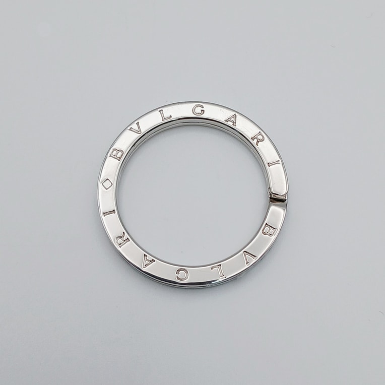 BVLGARI ブルガリ B-ZERO キーリング キーリング PC005501 シルバー925 シルバー  ユニセックス【中古】