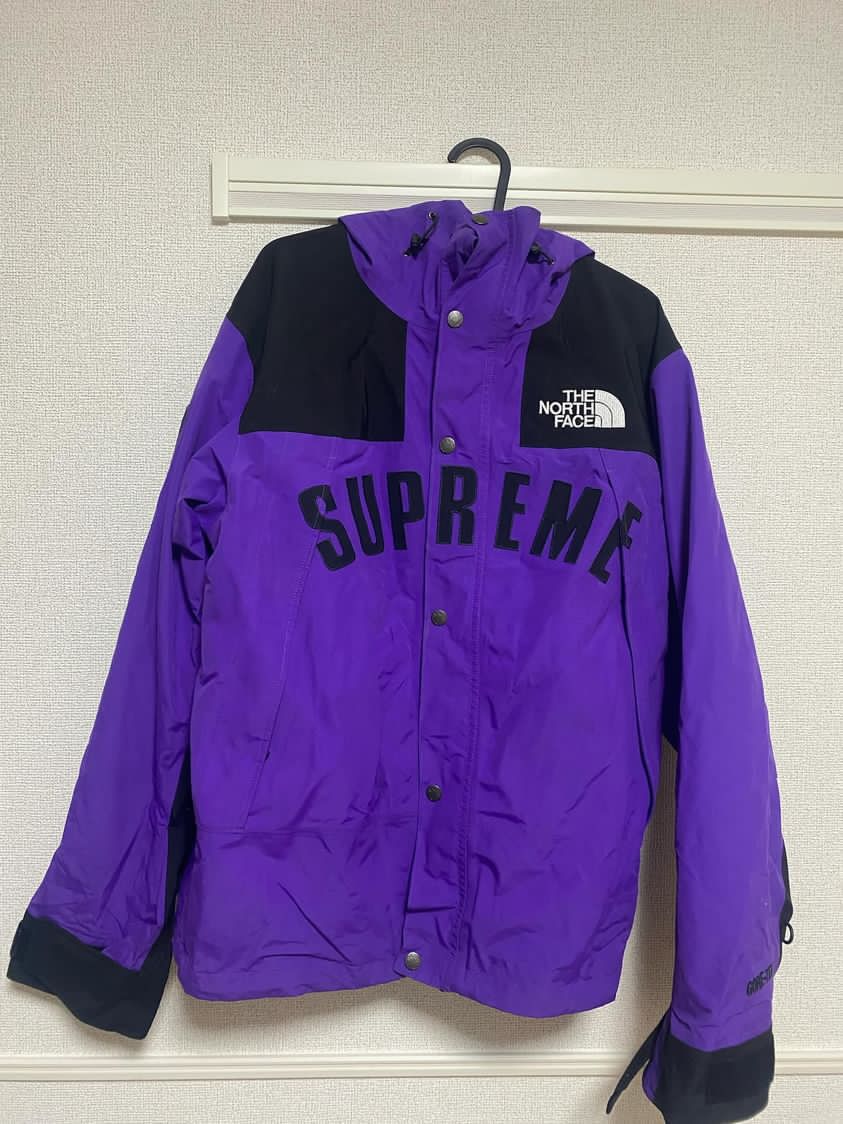 Supreme x The North Face Arc Logo Mountain Parka "Purple"