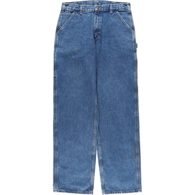 古着 カーハート Carhartt ORIGINAL FIT デニムペインターパンツ メンズw34相当/eaa613021