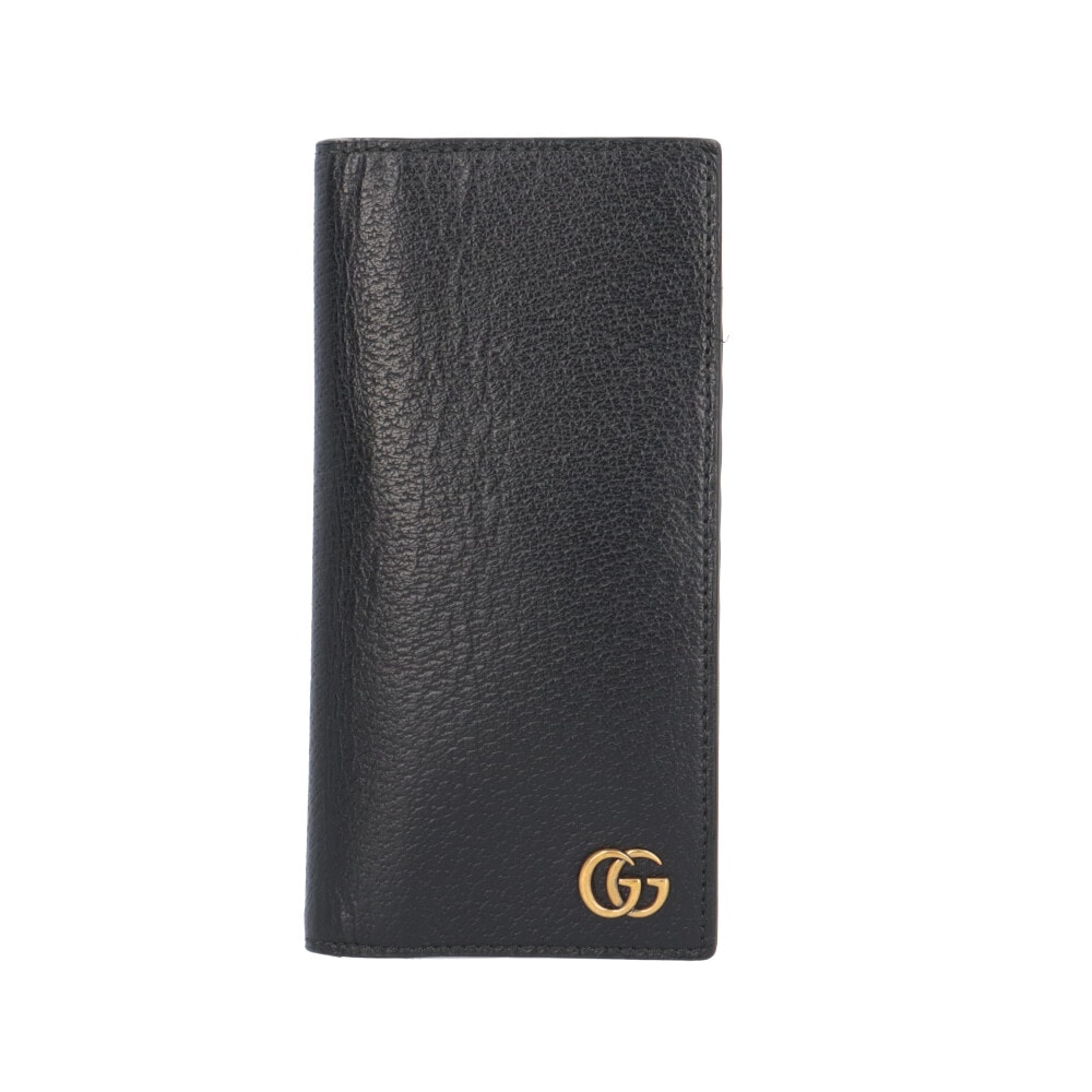 グッチ GGマーモント 長財布 レザー 428740 メンズ GUCCI  中古