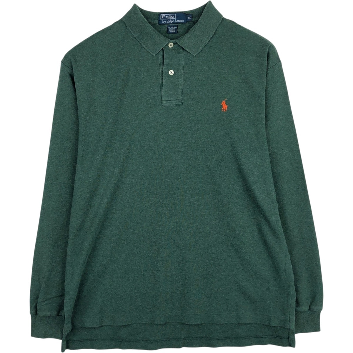 古着 ラルフローレン Ralph Lauren POLO by Ralph Lauren 長袖 ポロシャツ メンズM相当/eaa631912