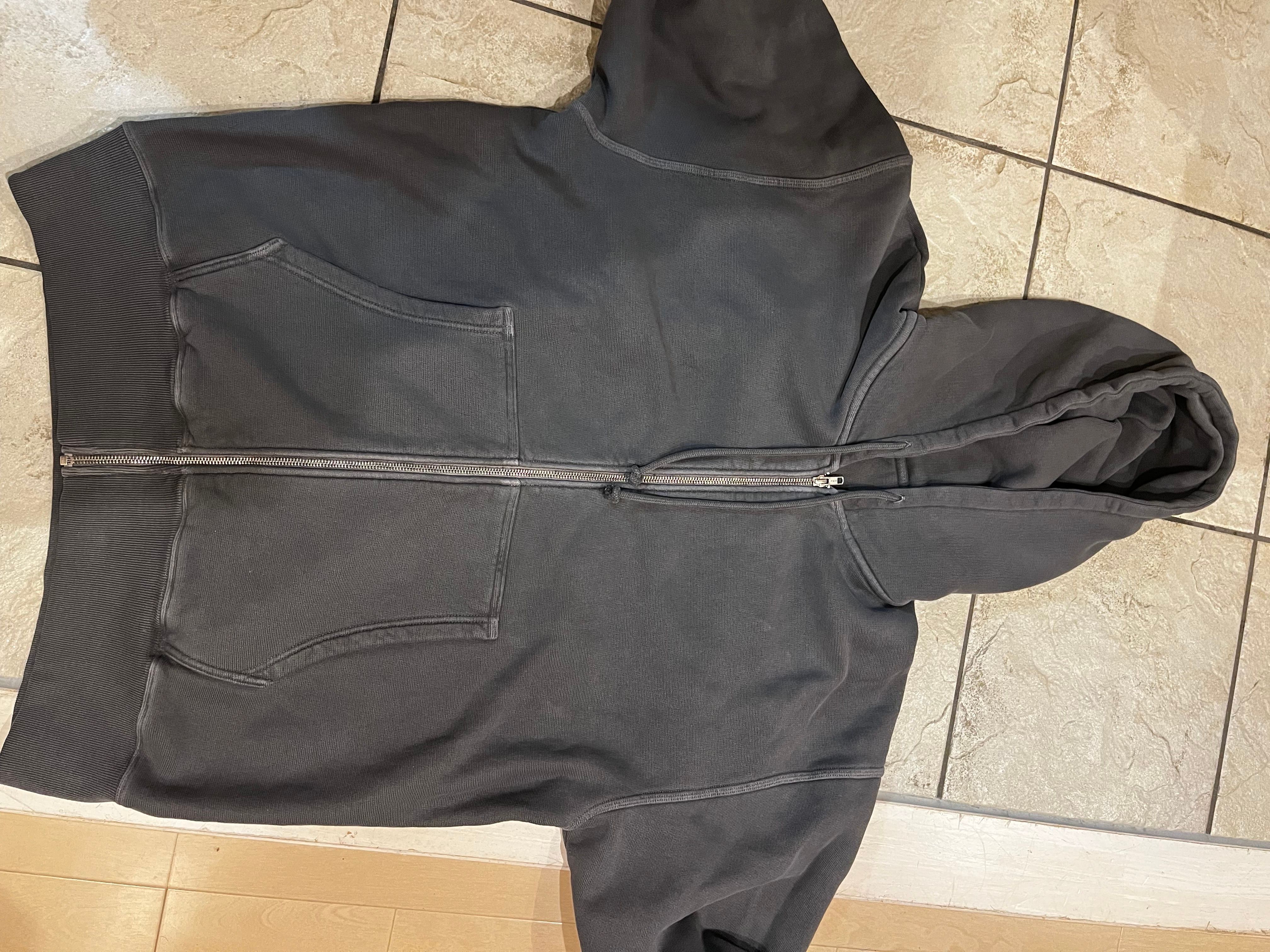 Stussy Buana Pigment Dyed Zip Hoodie "Black" (FA24)