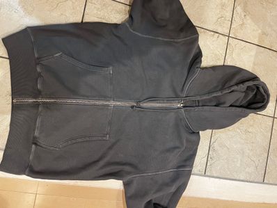 Stussy Buana Pigment Dyed Zip Hoodie "Black" (FA24)