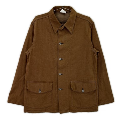 バズリクソンズ BR14582 ブラウン デニムワーキングジャンバー 38