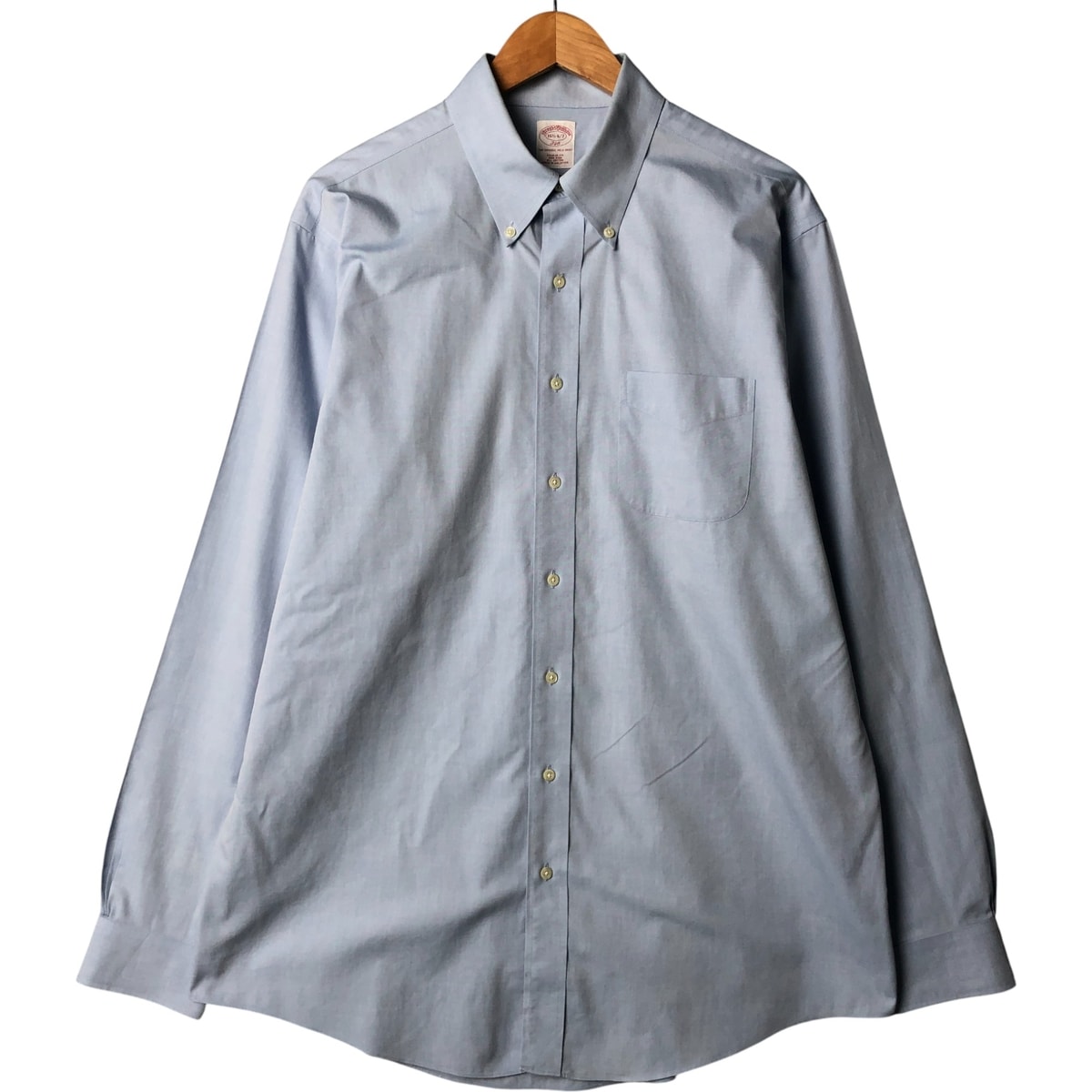 古着 ブルックスブラザーズ Brooks Brothers 346 長袖 ボタンダウンシャツ メンズL相当/eaa586722