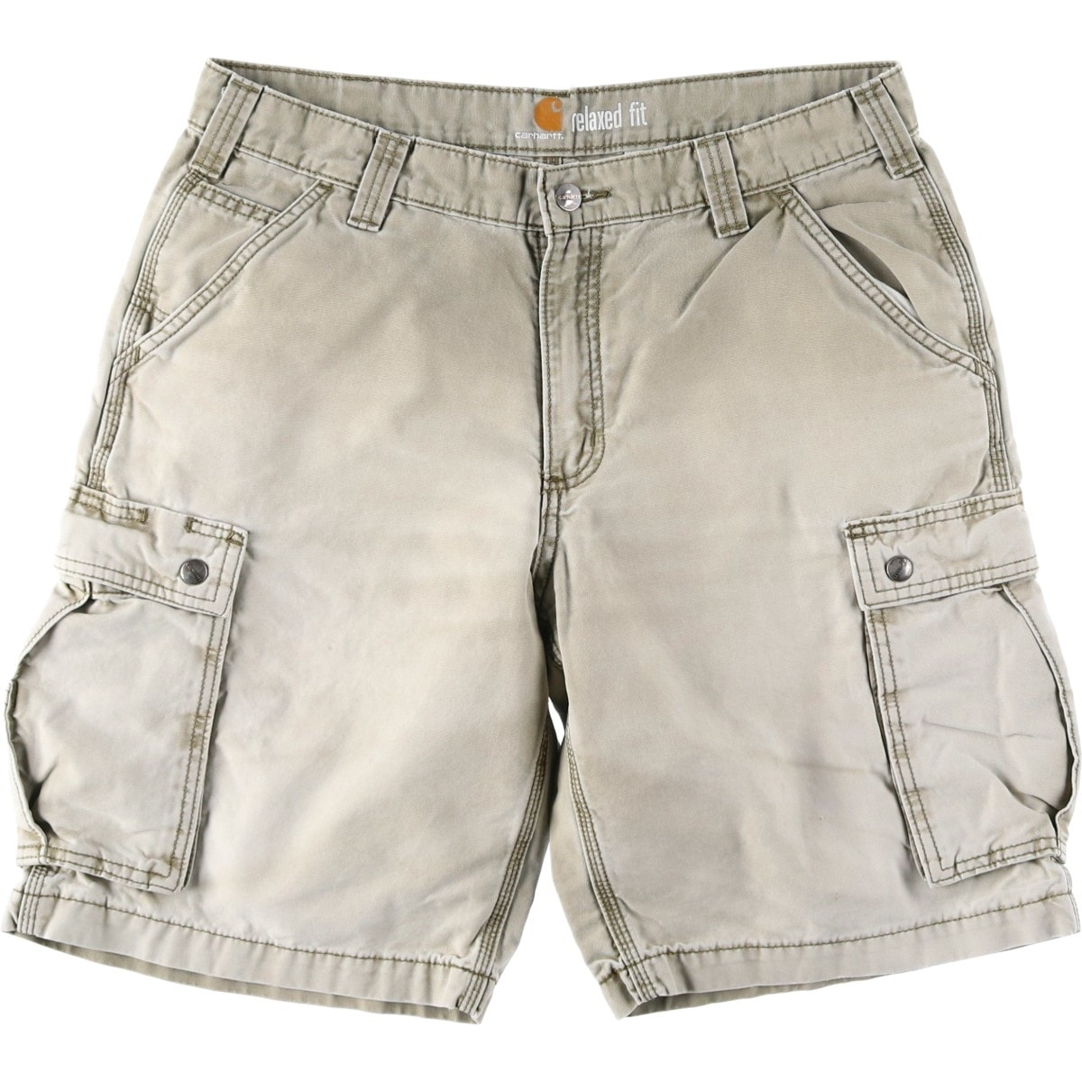 古着 カーハート Carhartt RELAXED FIT ダック カーゴショーツ ハーフパンツ メンズw35相当/eaa620656