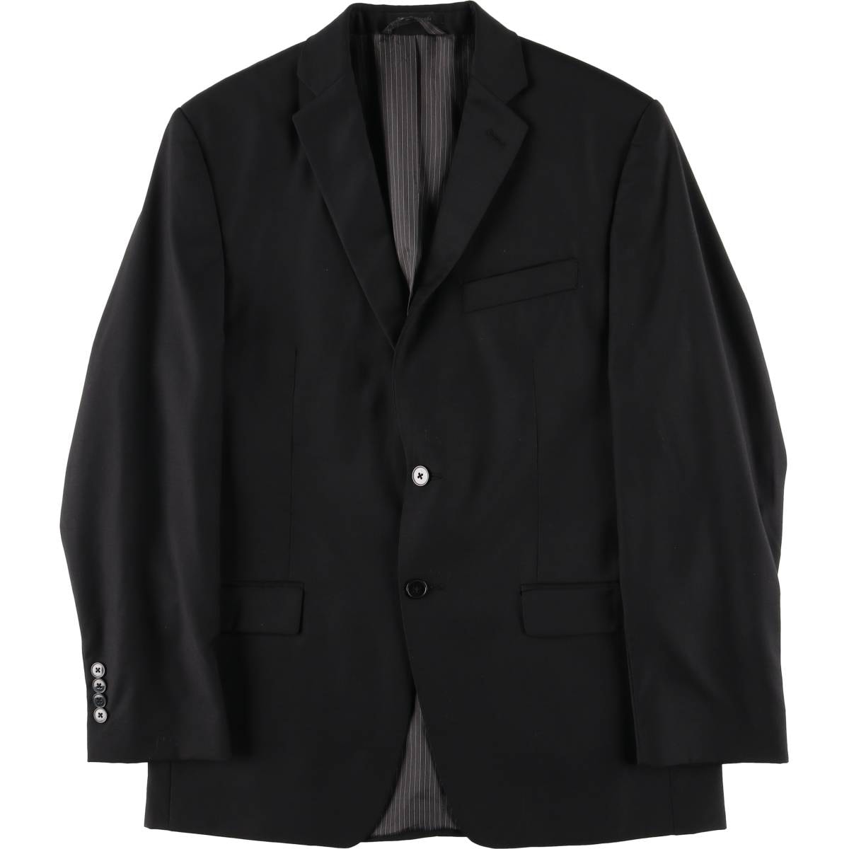 古着 カルバンクライン Calvin klein slim fit ウールテーラードジャケット カナダ製 メンズS相当/eaa615943