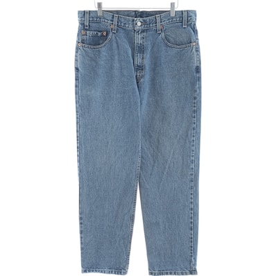古着 00年代 リーバイス Levi's 550 RELAXED FIT テーパードデニムパンツ メンズw35相当/eaa417595