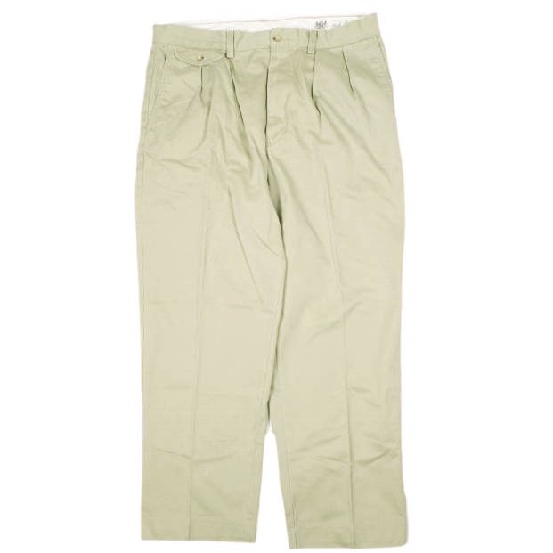 POLO RALPH LAUREN ポロ・ラルフローレン THE WHITMAN CHINO - RELAXED FIT ホイットマン リラックスドフィット プリーテッド チノパンツ 34 BEIGE 2タック ボトムス g26982