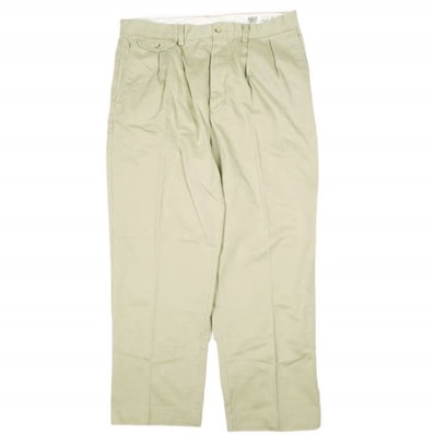 POLO RALPH LAUREN ポロ・ラルフローレン THE WHITMAN CHINO - RELAXED FIT ホイットマン リラックスドフィット プリーテッド チノパンツ 34 BEIGE 2タック ボトムス g26982