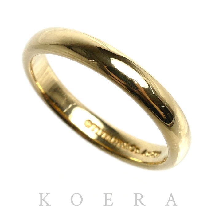 TIFFANY&Co. ティファニー K18YG イエローゴールド クラシックバンド リング・指輪 60000377 11号 3.4g レディース【中古】