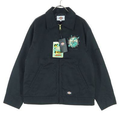 未使用 Dickies ディッキーズ Hirotton ヒロットン コラボ 長袖 アイゼンアワー ジャケット M ブラック 18384200 ムラサキスポーツ別注