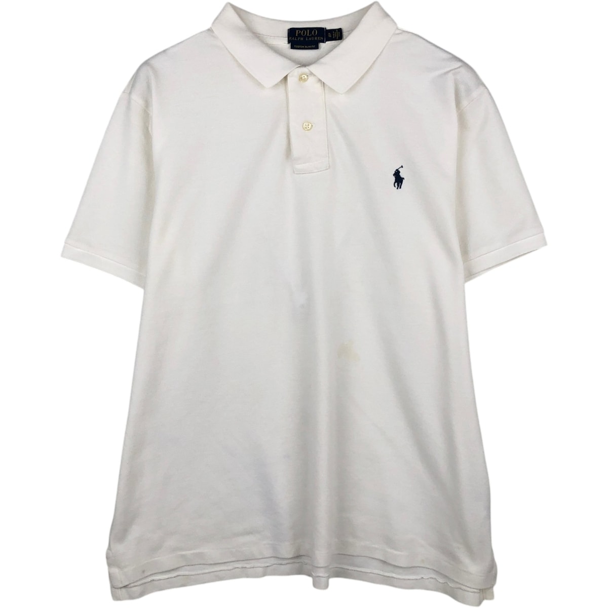 古着 ラルフローレン Ralph Lauren POLO RALPH LAUREN CUSTOM SLIM FIT 半袖 ポロシャツ メンズXL相当/eaa620763