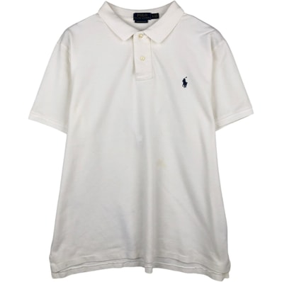 古着 ラルフローレン Ralph Lauren POLO RALPH LAUREN CUSTOM SLIM FIT 半袖 ポロシャツ メンズXL相当/eaa620763