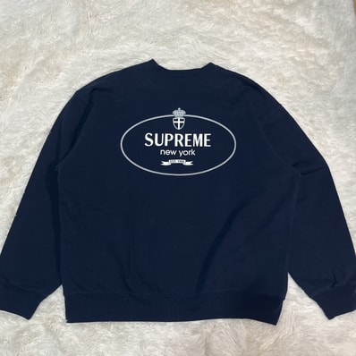 Supreme Crest Crewneck "Navy"