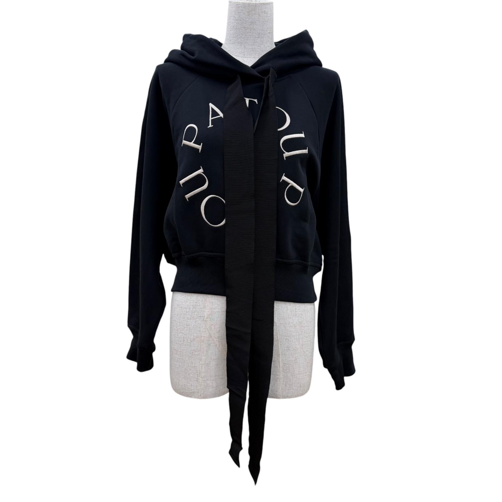 未使用品 パトゥ パーカー ブラック レディース S JE0699985999B