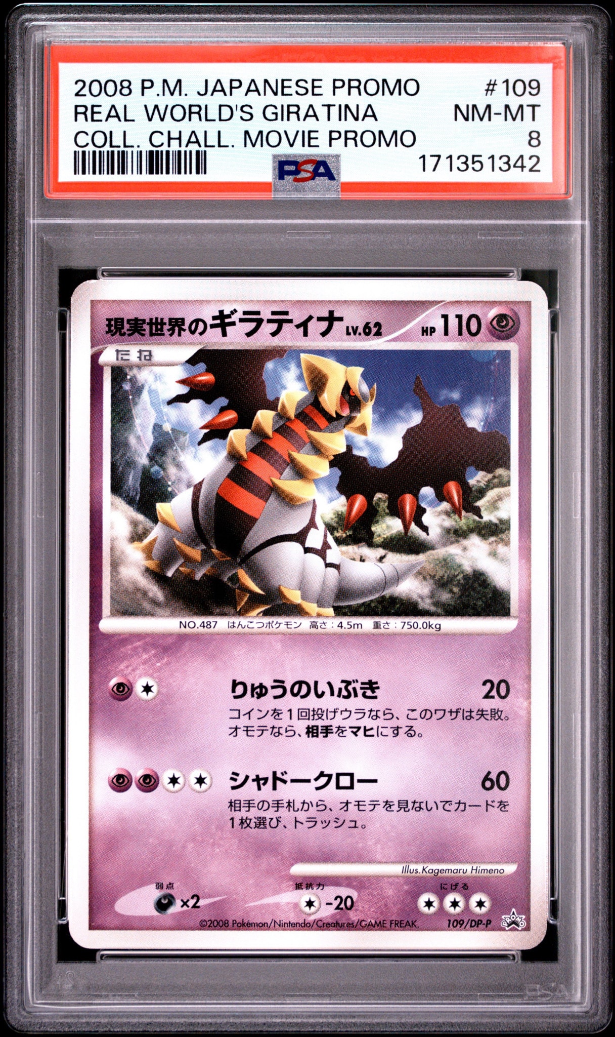 現実世界のギラティナ [DP-P 109](プロモーションカード「コレクション