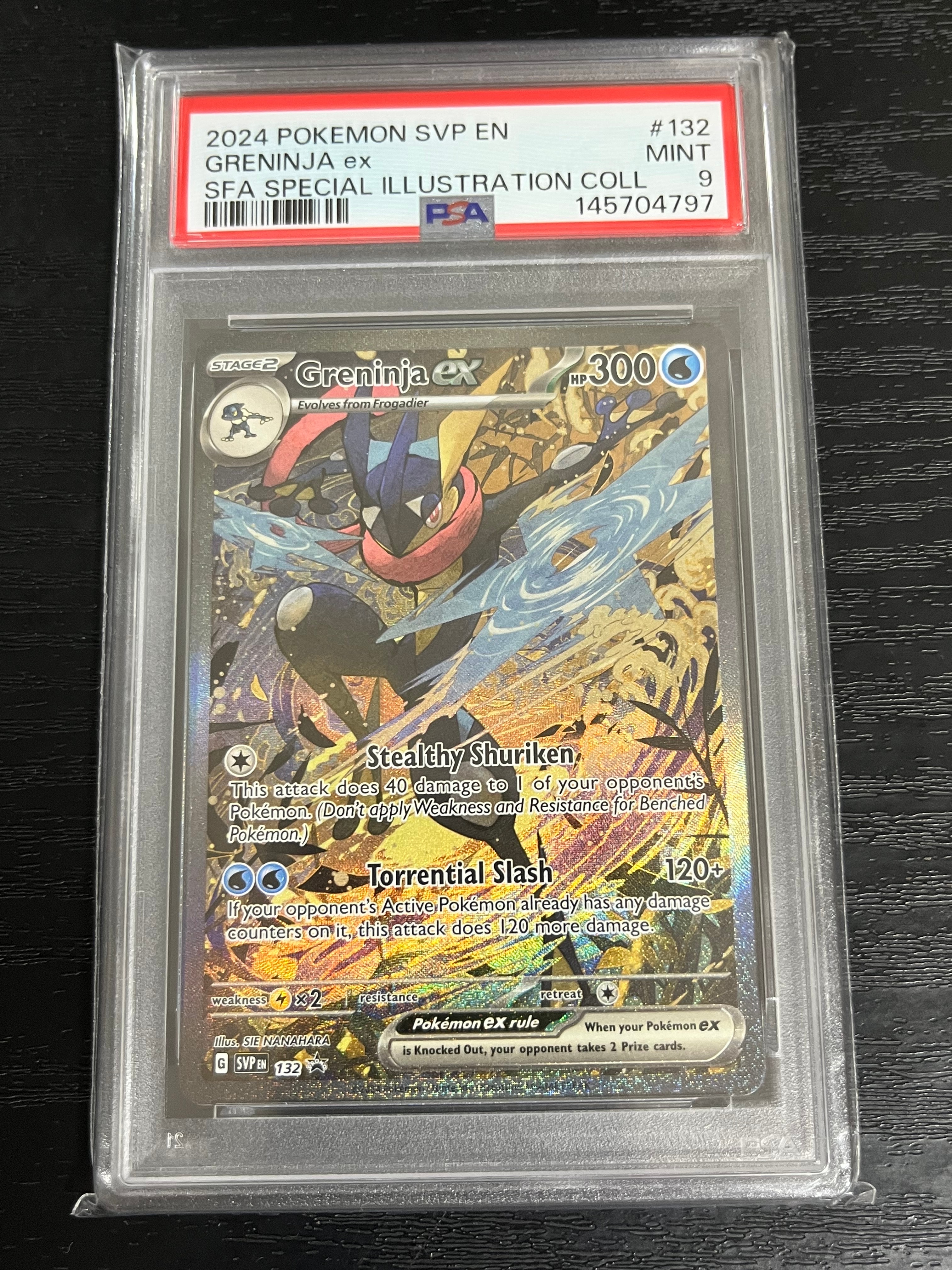 ゲッコウガex P [SVP EN 132]【英語版】(スカーレット&バイオレット