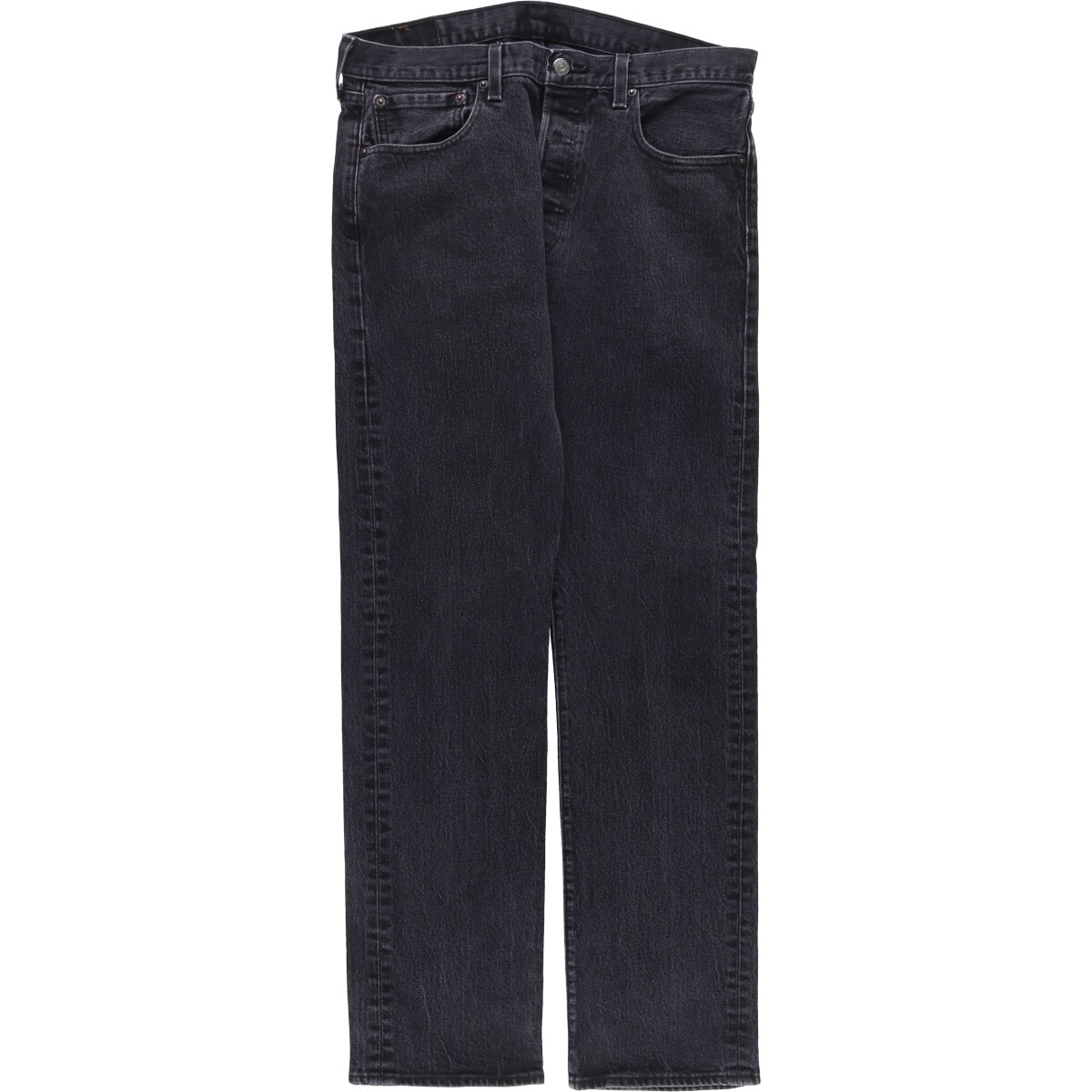 古着 リーバイス Levi's 501 ブラックデニム ストレートデニムパンツ メンズw34相当/eaa554412