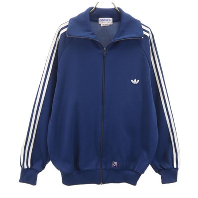 adidas アディダス 70s ヴィンテージ トラックジャケット 6 ネイビー ジャージ
