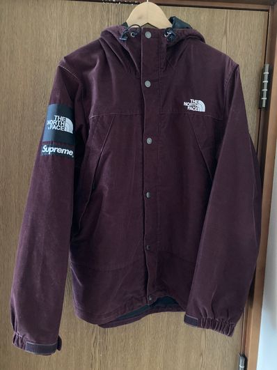 Supreme THE NORTH FACE MOUNTAIN SHELL JACKET "Dark Purple"
