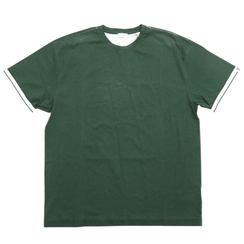 バーバリー     コットン  グリーン   半袖Tシャツ