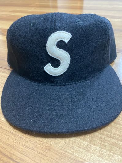 Supreme Ebbets S Logo Fitted 6-Panel "Black"