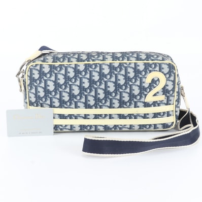 ■美品 クリスチャンディオール トロッターNo.2ショルダーバッグ