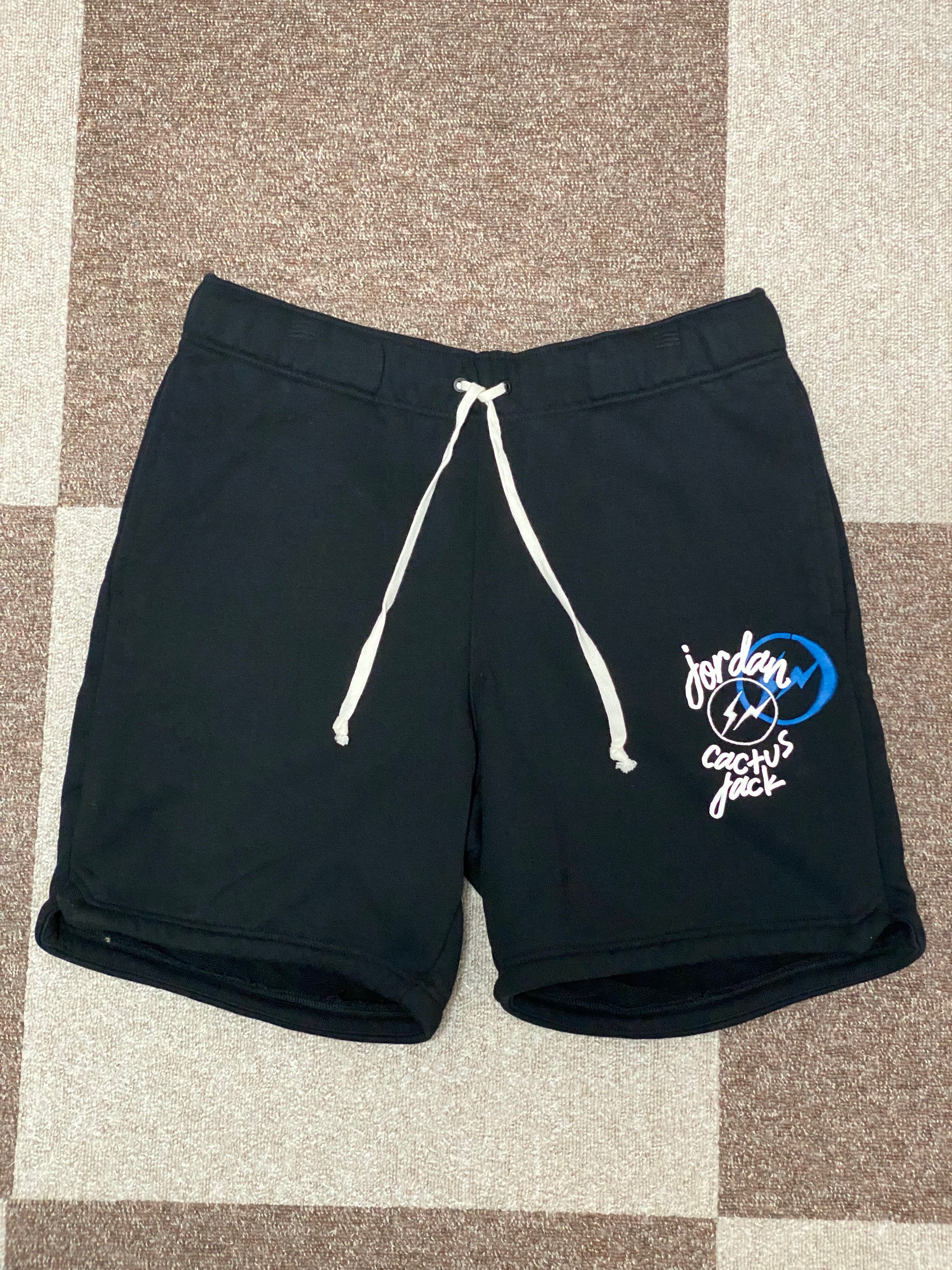 Air Jordan Travis Scott Fragment Shorts "Black" DJ0617-010 / DJ0618-010