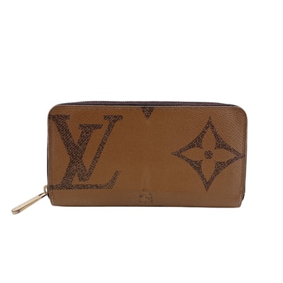 ルイヴィトン LOUIS VUITTON 長財布 モノグラム・ジャイアント リバース ジッピーウォレット M69353 ブラウン