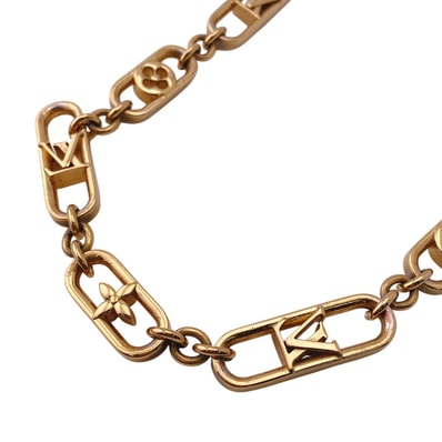 ルイヴィトン LOUIS VUITTON ネックレス ネックレス・マイ LV チェーンGM M01123 ゴールド