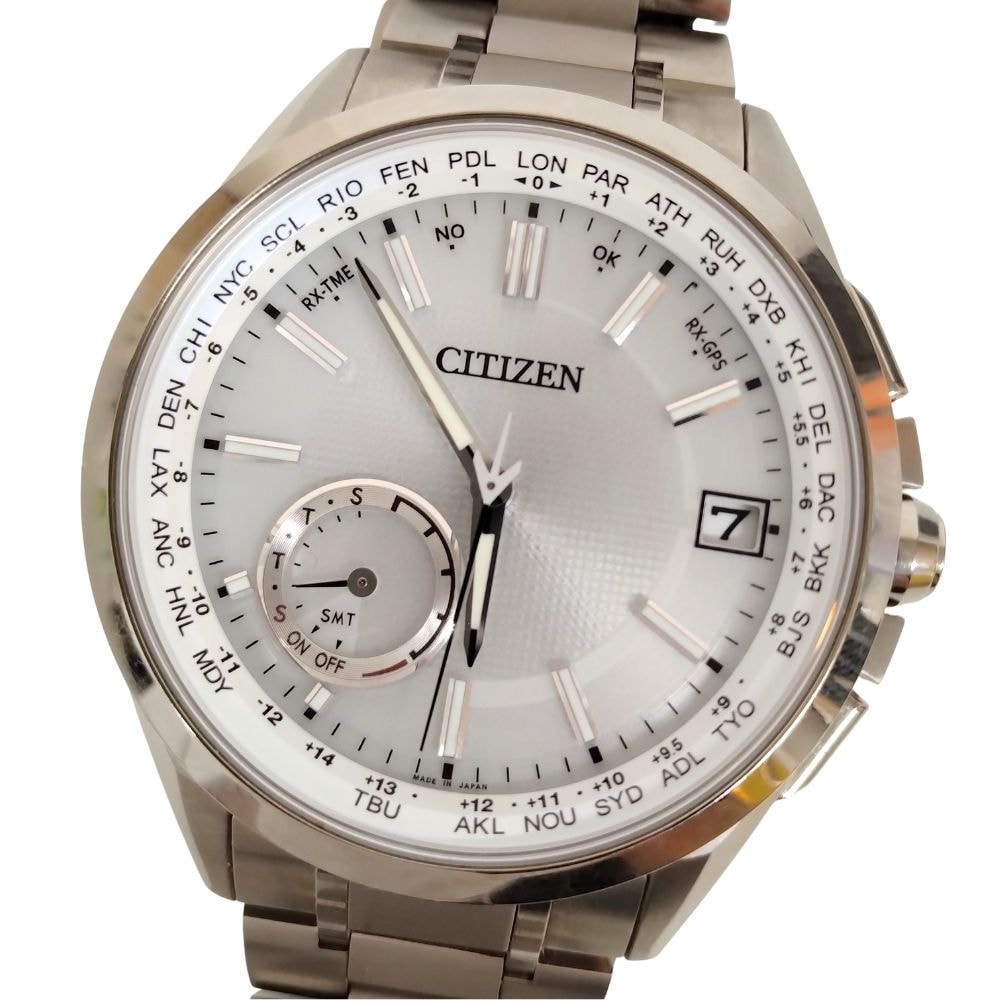 CITIZEN シチズン F150-T021581 アテッサ エコドライブ ソーラー電波 メンズ 腕時計 正規品 / C627