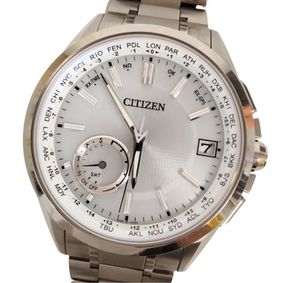 CITIZEN シチズン F150-T021581 アテッサ エコドライブ ソーラー電波 メンズ 腕時計 正規品 / C627