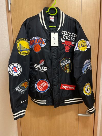 Supreme / Nike®/NBA Teams Warm-Up Jacket "Black"