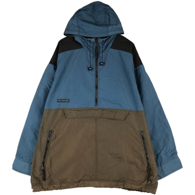 古着 90年代 コロンビア Columbia 白タグ アノラックパーカー メンズXL相当 ヴィンテージ/eaa602970
