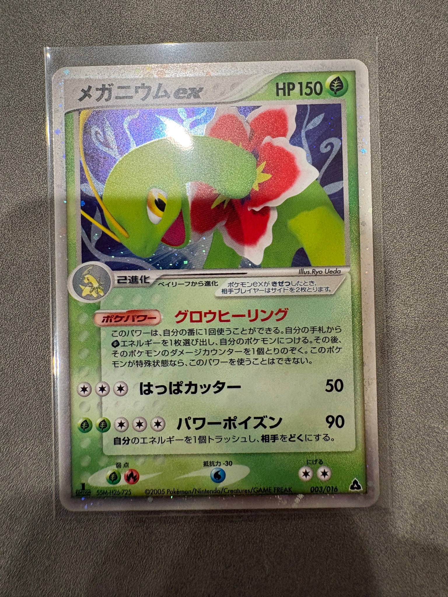 メガニウムex :1ED [PCG 003/016](構築済みスターター「メガニウムex
